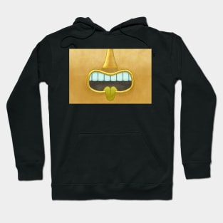 Gold Tiki Tongue Mask! Hoodie